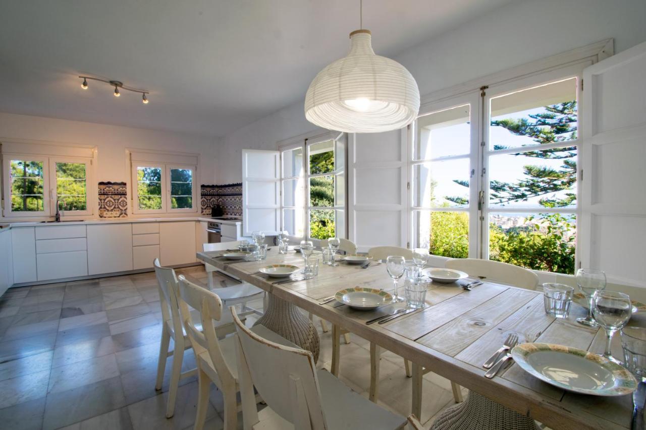 Gran Villa Con Vistas Al Mar Y Piscina Privada Málaga Exterior foto