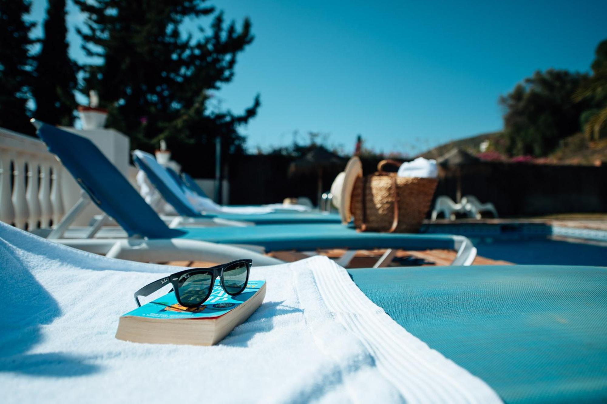 Gran Villa Con Vistas Al Mar Y Piscina Privada Málaga Exterior foto